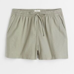 H&M Linen Blend Shorts